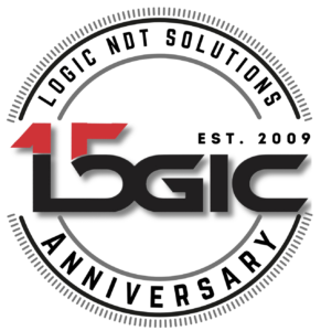 Fun new logo for Logic NDT Solutions 15th Anniversary!